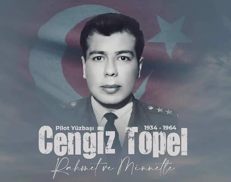 Şehit Pilot Cengiz Topel'in Mezarı